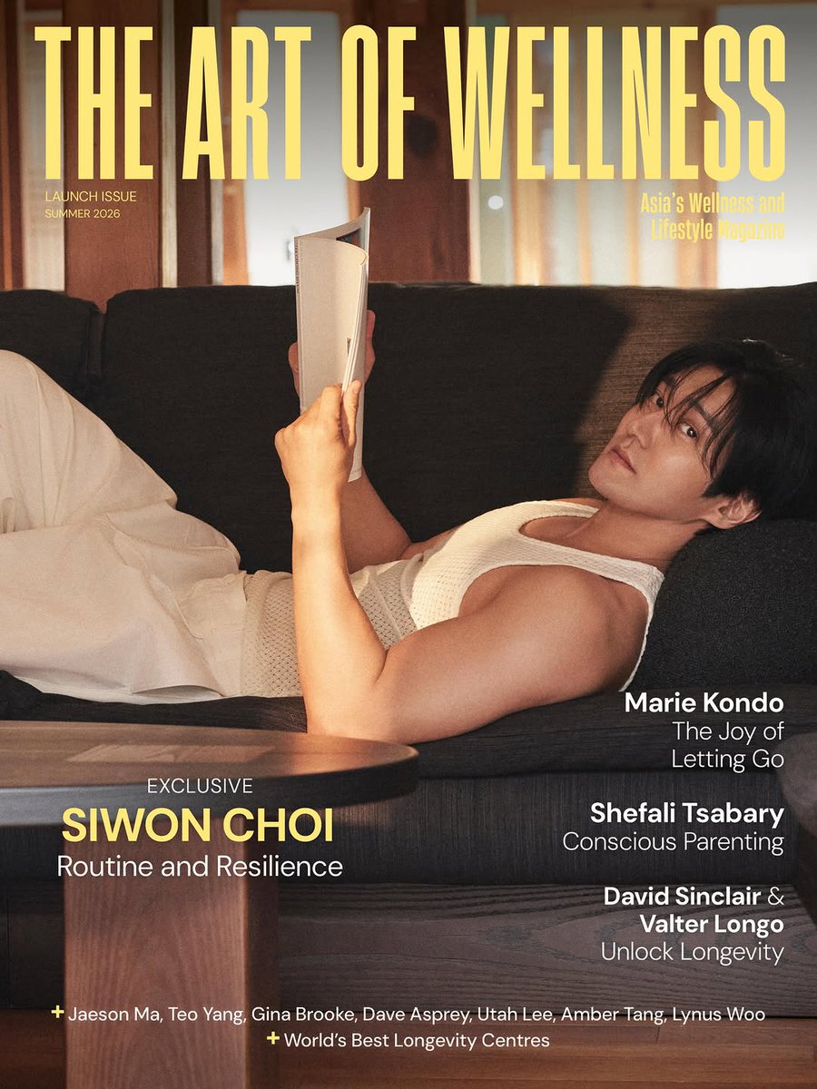 about_siwon's tweet photo. According to The Art of Wellness Magazine, the launch issue featuring SIWON as the cover star got an incredible response and has officially SOLD OUT 🎉

To celebrate this milestone and to answer the overwhelming demand by the readers, The Art of Wellness Magazine unveils a new exclusive cover featuring SIWON.

"The response to our debut has been nothing short of spectacular!
Thanks to your incredible support, our premiere launch issue cover featuring SIWON CHOI (@siwonchoi ) has officially SOLD OUT!

To celebrate this milestone and answer the overwhelming demand from readers worldwide, The Art of Wellness is proud to unveil an exclusive, new alternative cover featuring our launch star.

Availability:
• At Newsstands and Bookstores in Hong Kong: Available today at select local retailers.
• Global Shipping: For our international community, please email: info@artofwellnessmagazine.com to place your order.
Thank you for making our launch so unforgettable. Welcome to The Art of Wellness."

Engage ⬇️
🔗https://t.co/rcirxVypS3

#시원 #SIWON #최시원 #CHOISIWON 
@siwonchoi