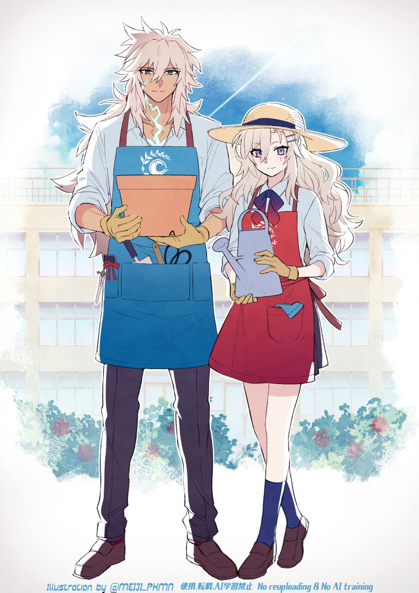 MEIJI_PKMN's tweet photo. 学生ジククリ　　#FGO https://t.co/s5TQ4ukQ0s
