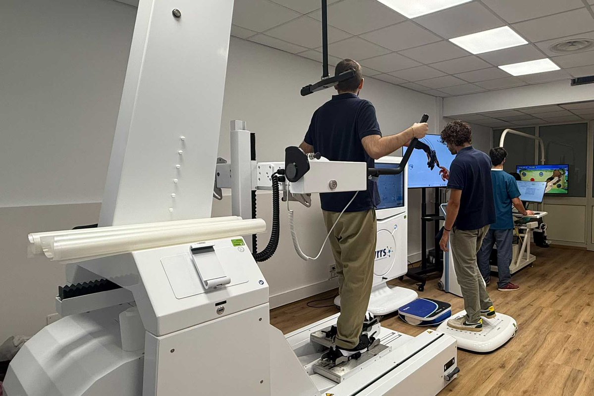 unict_it's tweet photo. La nuova frontiera del recupero post-ictus
Al Policlinico nasce il Centro di Riabilitazione Robotica
@unict_it #unict #unictmagazine
https://t.co/gxrl4AXavk https://t.co/2kZv3enEQl
