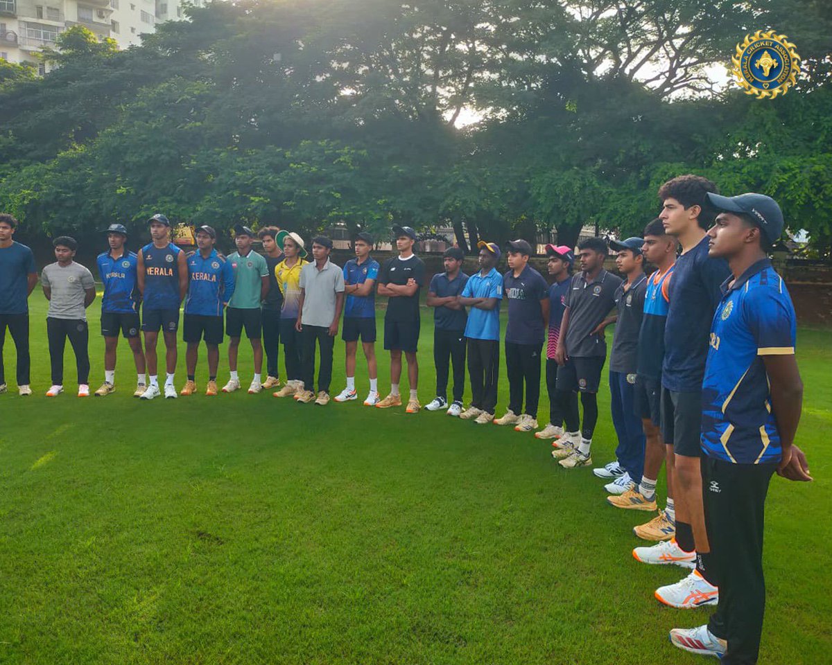 KCAcricket's tweet photo. KCA Under-19 Men’s Specialist & Assessment Camp 2026-27 has commenced at Conor Vayal Cricket Ground, Thalassery.
The camp is scheduled to be held from 15th June to 22nd June 2026.
#kca #keralacricket https://t.co/9tXqwyfY12