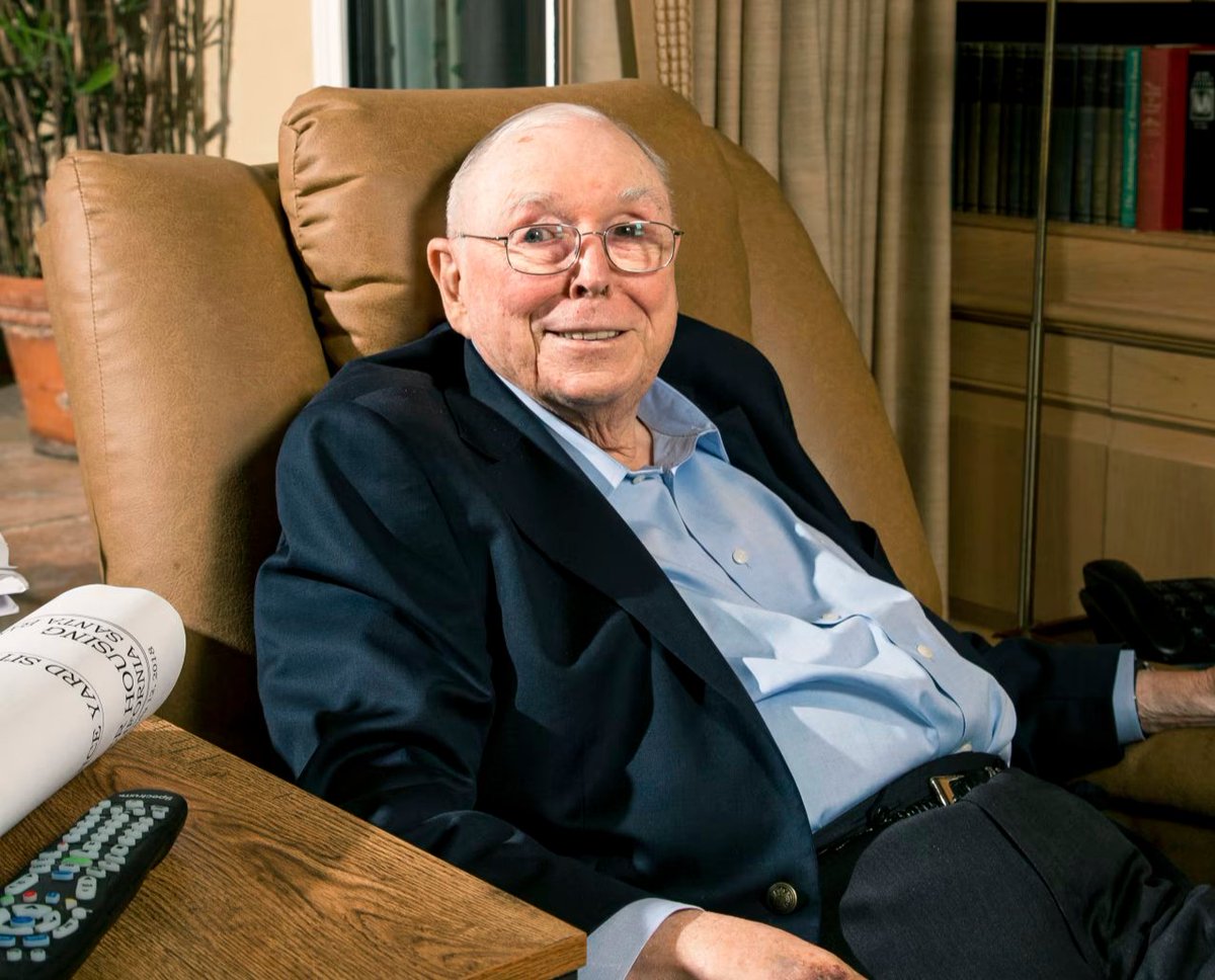 jaynitx's tweet photo. In 1955, Charlie Munger was 31 years old, divorced, broke, and burying his 9-year-old son.

His son Teddy had died of leukemia. There was no health insurance for childhood cancer in those days.

Munger spent the next 70 years rebuilding.

The collapse had started 2 years earlier. Munger was a junior lawyer in Pasadena making $3,300 a year, about $35,000 in today's money. His marriage of 8 years ended in 1953. His ex-wife kept the house. He moved into a dreary room at a club for single men in town and drove a beat-up yellow Pontiac with paint peeling off the doors. He was paying child support on 3 small children with almost nothing left over.

A year later, Teddy was diagnosed with leukemia. The disease was a death sentence in 1954. There was no treatment. The fatality rate, as Munger would say later, was 100%.

He spent the next year paying medical bills out of pocket and watching his son die. Munger's friend Rick Guerin recalled what it looked like. Munger would go to the hospital, hold Teddy in his arms, then walk the streets of Pasadena alone, crying.

Teddy died in 1955.

Munger was 31. He had 2 surviving children, no money, no wife, and a job he didn't particularly like. He could have collapsed. Almost anyone would have.

He didn't.

He kept working at the law firm. He started a real estate side business with friends. He read constantly, in every subject he could find. By the late 1950s, the real estate work was making him real money. In 1959 he met a young investor in Omaha named Warren Buffett at a dinner party, and they recognized each other immediately. By 1962 he had co-founded a law firm called Munger, Tolles & Olson and started an investment partnership called Wheeler, Munger & Co. that ran for the next 13 years and compounded at over 24% a year.

He married Nancy Barry Borthwick in 1956, a year after Teddy died. They were together until her death in 2010, raised 6 children between them, and stayed married for 54 years.

By his death in November 2023, at age 99, Munger was worth over $2 billion, had sat on Berkshire Hathaway's board for 45 years, and was considered one of the most original thinkers in modern investing. He had been called the wise old man of American business so long that most people who quoted him had no memory of him being anything else.

This story usually gets told as proof that Munger was unusually tough. He wasn't. He cried for years over Teddy's death. He talked about it for the rest of his life as the thing that almost broke him.

What he had was a different gift. He noticed, while the tragedy was happening, that grief and self-pity could compound just like wealth could. He decided, on purpose, that he wasn't going to let them.

He said it himself later.

"You should never, when facing some unbelievable tragedy, let one tragedy increase to two or three through your own failure of will."