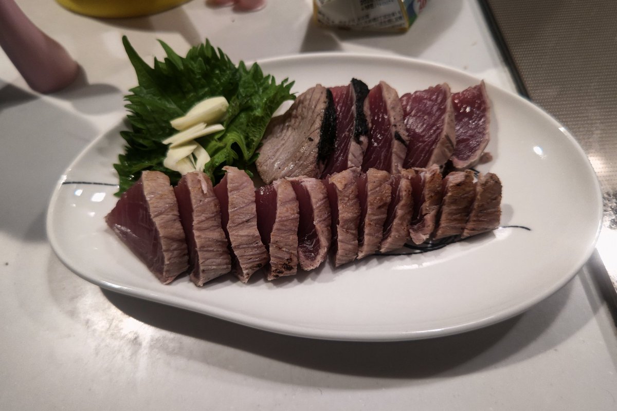 superdestroyopg's tweet photo. 鰹アゲイン！

日本人は

魚好き！ https://t.co/VrYUzWw6oY