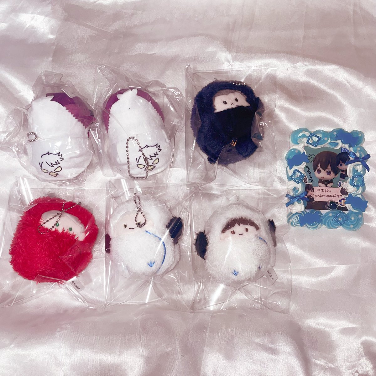 ankoromochi444's tweet photo. 【交換/譲渡】ハイキュー もちもちマスコット くるみたぴぬい もちマス 

譲┊︎画像
求┊︎同異種 影山 (ぬいぐるみ類のみ)

📮/土日都内手渡し
お気軽にお声かけください✍🏻🍒ྀི https://t.co/J32jgqOmAc