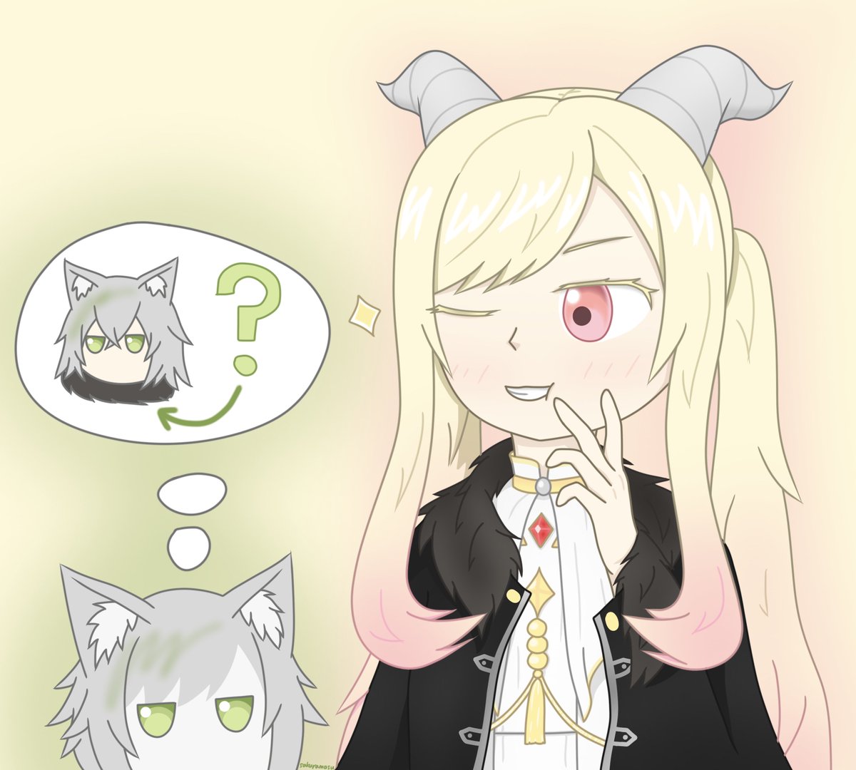 sakuramasu02's tweet photo. 🐺🎹？
#しほさき https://t.co/8mVu70lmsF