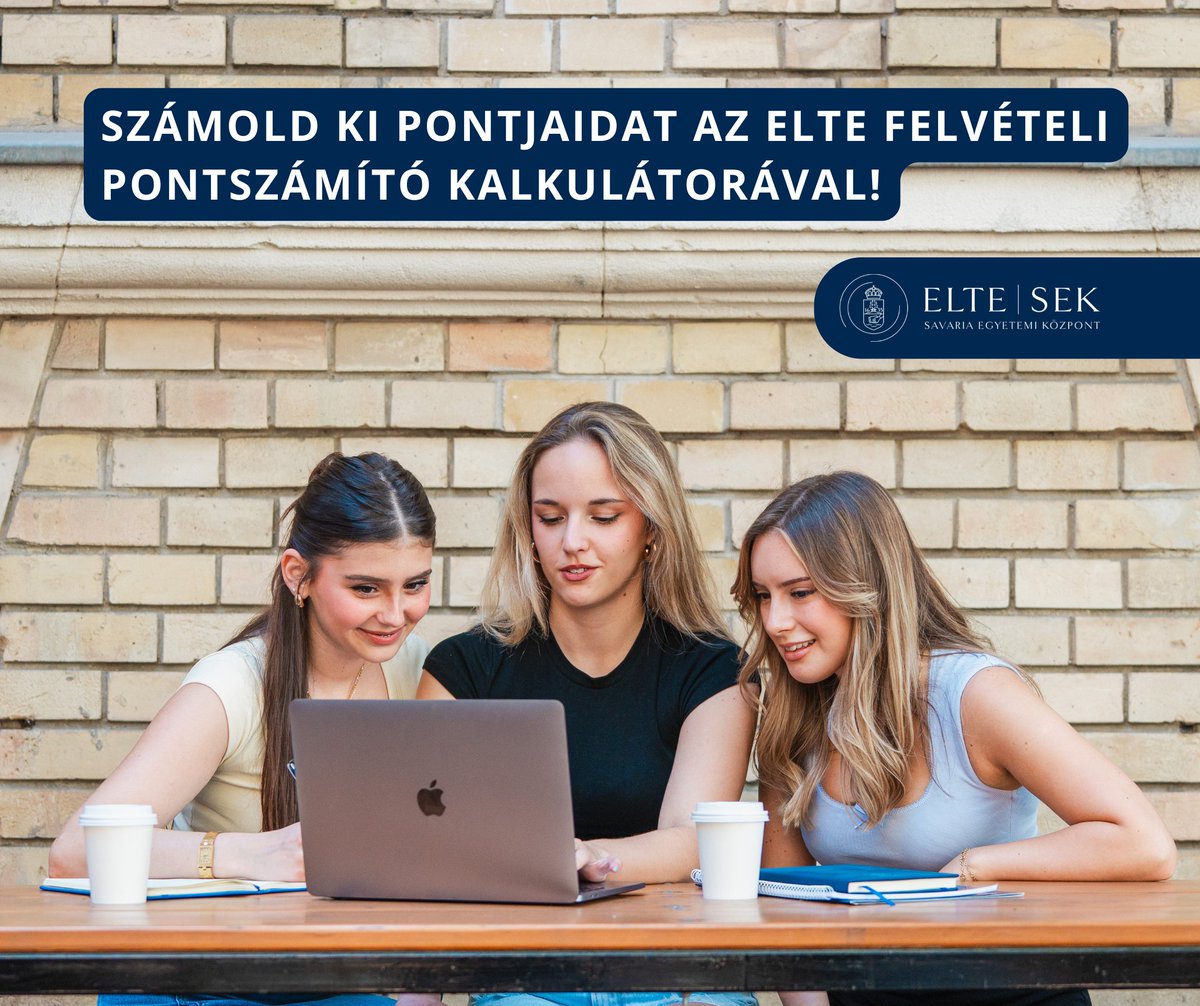EKozpont's tweet photo. Kíváncsi vagy, mennyi esélyed van bekerülni az ELTE szombathelyi képzésére? https://t.co/Lm1BXqvpPz

#felvételi #tanulás #kalkulátor #egyetem #ELTE #Szombathely #hasznos #sorrendmódosítás #pontszámító https://t.co/zLiynlb0A3