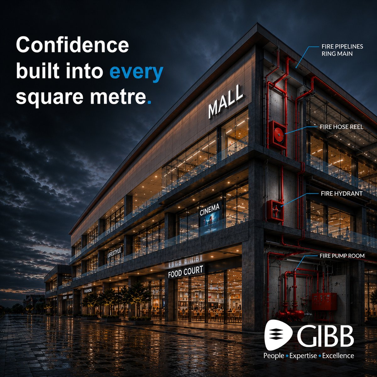 GIBB_Eng's tweet photo. In the built environment, reliability and safety are the non-negotiable foundations of operational confidence, principles that underpin GIBB’s ethos.

That’s why we integrate fire and life safety compliance into the very fabric of building design and refurbishment. By aligning structural reliability with strict regulatory standards, GIBB creates spaces where occupants are protected and facility owners can operate with full confidence.

This dedication to safety is prominent in our work on the Cape Town International Convention Centre, where sophisticated Mechanical, Electrical and Plumbing (MEP) and safety systems ensure the facility remains a world-class, compliant and reliable venue for global events.

To learn more about our projects, visit: https://t.co/Ber75XCvHZ

#GIBB #BuiltEnvironment #LifeSafety #Compliance #BuildingReliability #FireSafety #PropertyDevelopment