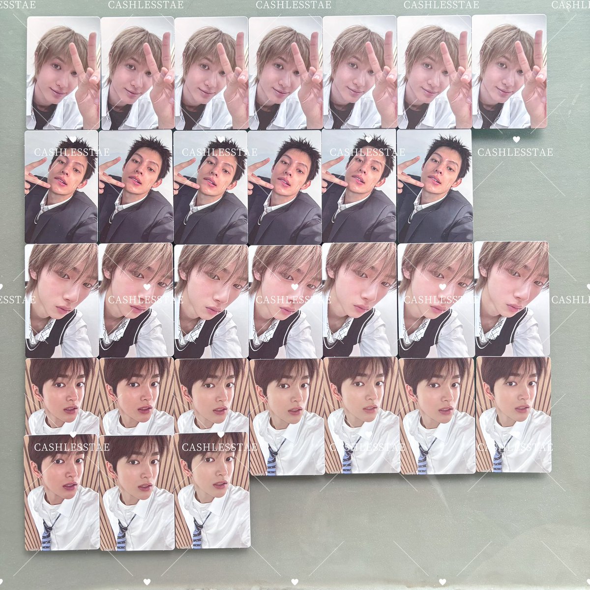 CASHLESSTAE's tweet photo. want to sell / wts ready ina 

weverse ver 
- Pano A / Portrait A 100.000
- keonho juhoon 95.000

✓ split pay sisain pack di shopee
📍bekasi
#cortisell https://t.co/ZAHEEZe7IE
