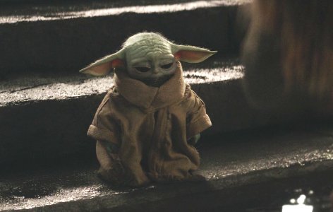 donhisiewen's tweet photo. His reaction to his papa's words "Then I will adopt him as my own" 
#Grogu #TheMandalorian https://t.co/nh0kLzlMFL