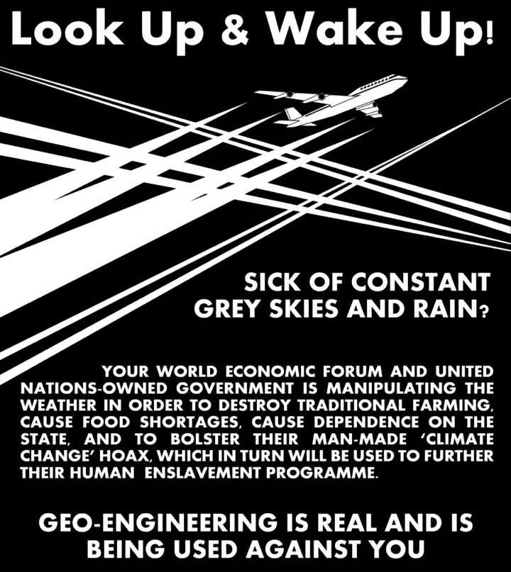 NICKBAZINE58571's tweet photo. The eyes are useless when the mind is blind! It's hard to imagine how anyone can not see what is happening in our skies! The evidence is overwhelming. We have trails that don't evaporate but instead haze out blocking the sky, yet people cling to belief that it's just water vapor. https://t.co/VqTOdEbfWL