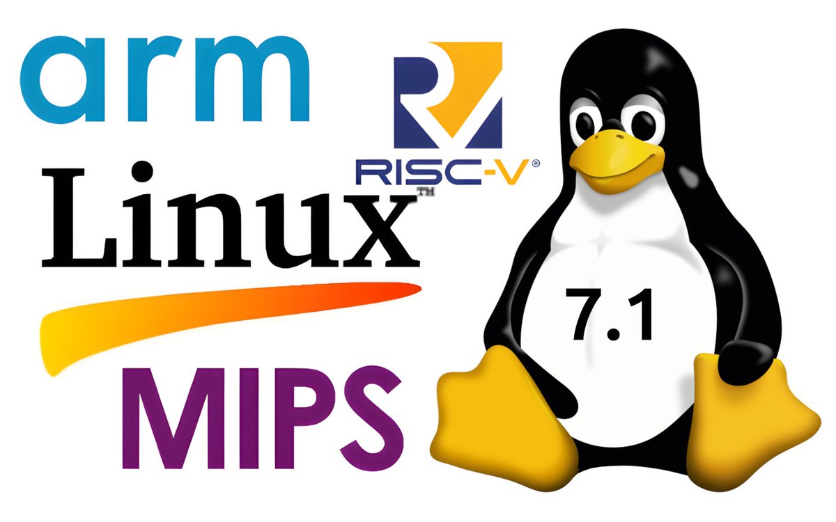 cnxsoft's tweet photo. Linux 7.1 is out.
https://t.co/3eo8MFTkvw

We covered some generic changes such as a new NTFS file system driver implementation, security improvements, and more.

We also detailed the many changes made to the Arm, RISC-V, and MIPS architectures, including for the Raspberry Pi 5. https://t.co/rR7HOOVEKP