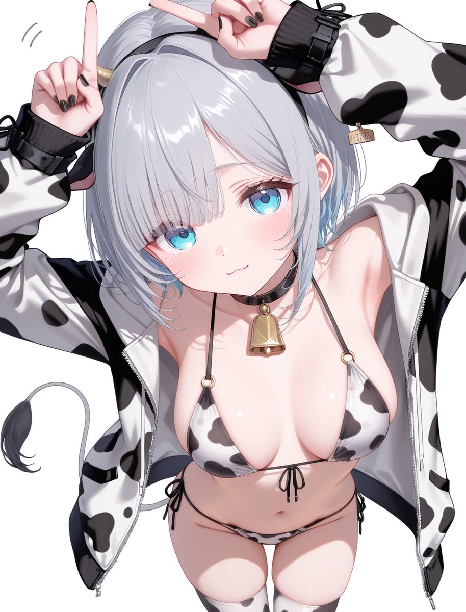 tyumen333's tweet photo. 牛になるすみー
花芽すみれ　SFW
#AIイラスト https://t.co/On899GUOhy