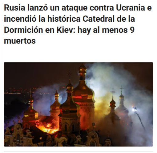 KarinaLMariani's tweet photo. Mientras tanto la "3ra Roma" quemando iglesias impune. Inició una guerra que ya dura más que la WWI y cero marchas, cero indignación, cero conteo de víctimas y daños. https://t.co/1lamYtlkm7