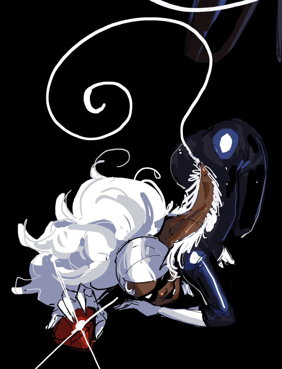 hao0047's tweet photo. u guys are so funnyyyyy ^_^ i think itd be silly if black cat had a white suit !! https://t.co/uHxQcOe5RZ