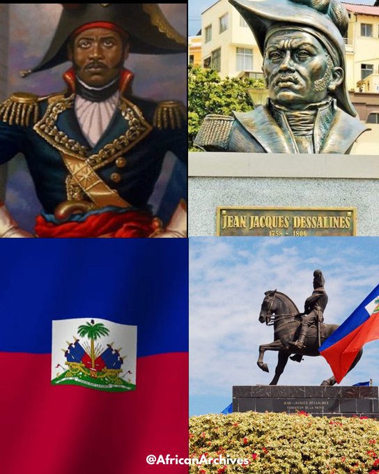 AfricanArchives's tweet photo. On this day in 1806, Jean-Jacques Dessalines, a leader of the Haitian Revolution and later Emperor of Haiti, was assassinated.

He led armies to defeat France to become the first free colonial society. It was the greatest slave uprising since Spartacus.

It was a powerful reminder that Black liberation Could be achieved.
