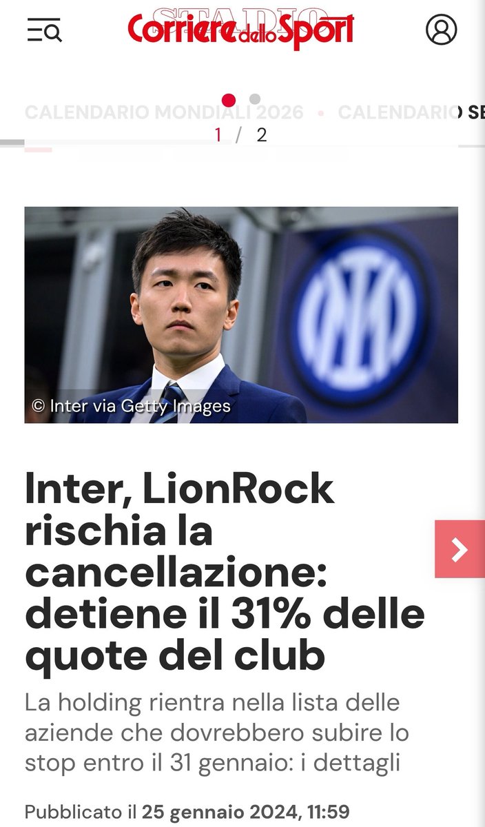 DeadpoorJuve's tweet photo. Il caso LionRock-Inter: nessuna prova dell'uscita nel 2021, solo irregolarità documentate alle Cayman con rischio cancellazione nel 2024. La FIGC non poteva intervenire sulle leggi locali, lasciando un buco informativo durato tre anni. https://t.co/eDE8d4Pcwp