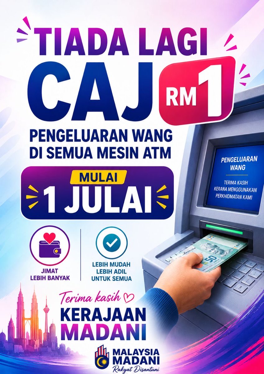 ReadAziem's tweet photo. Alhamdulillah terima kasih Kerajaan MADANI🇲🇾✋🏻 https://t.co/H0SdKYn3Cf