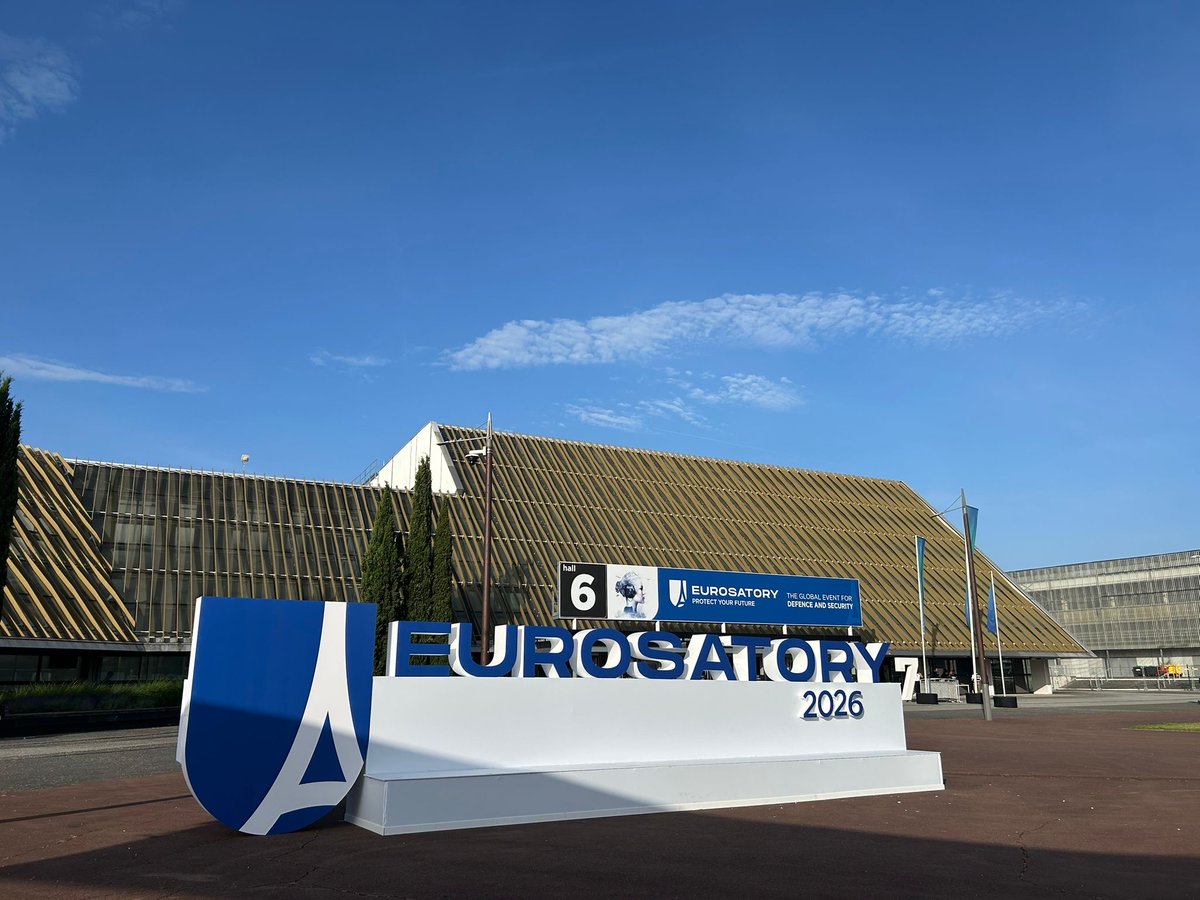 AERTEC's tweet photo. First day at #Eurosatory2026. 🚀

We are already in Paris, joining one of the leading international events for the defence and security industry.

See you at Hall 6, Spanish Pavilion, Stand H236, to talk about proprietary technology for military and operational capabilities. https://t.co/YvywyWnLEp