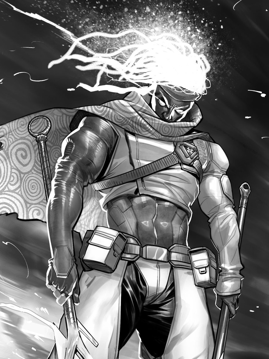 uoriwoh's tweet photo. Hey there! Im a digital illustrator and I drew a fan art of @OfficialOrdeal ‘s Azam Aziz in my own style. Check it out!

I think I took excessive liberties on this one lol. https://t.co/ZKZhbZVwHN