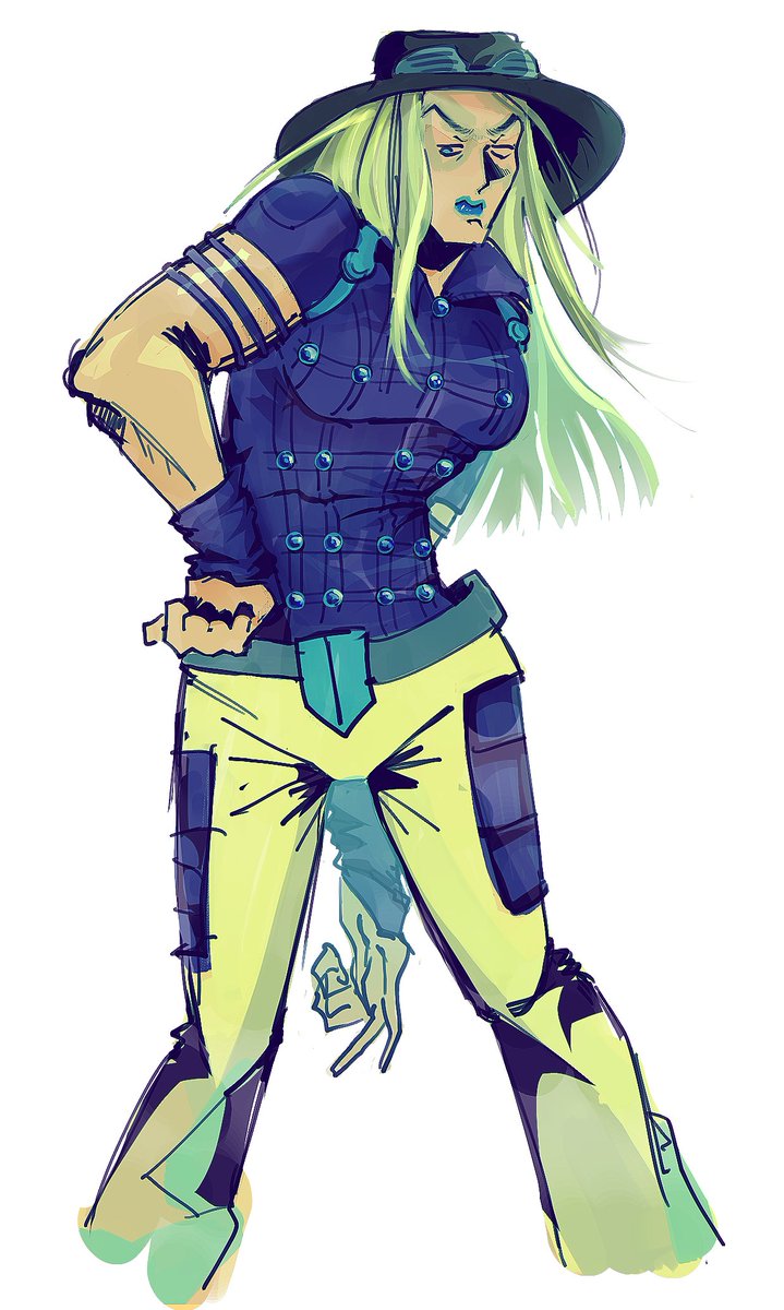 ww290l's tweet photo. #jjba #gyro ♀️ https://t.co/yBjwCduoLw