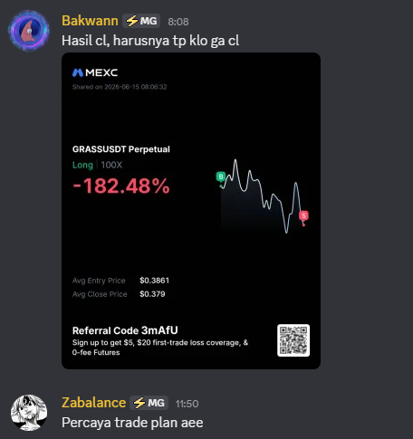 maxgainers's tweet photo. Ga menang doang, namanya komunitas yang penting transparan dan terbuka saling belajar dan grinding bareng , kita juga sering call santai buat bahas setup wkwkwk Bear market kali ini merupakan pengalaman terbaik bisa bersama kalian. loss flex ada win flex pun ada. https://t.co/clnwZIC4Tp
