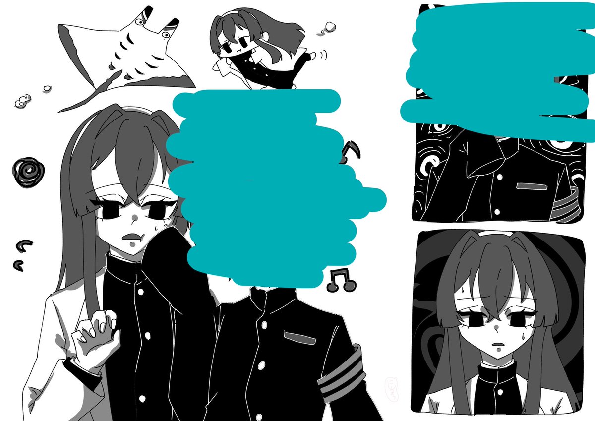 zunishicho's tweet photo. 【描き合い募集】
譲・背景あり夢絵orモノクロ詰め込み
求・イラスト類

お相手、納期等ALT

いいね���気になった方DM伺います🎶

 #描き合い募集  #夢絵描き合い https://t.co/s6JMqMGsUS