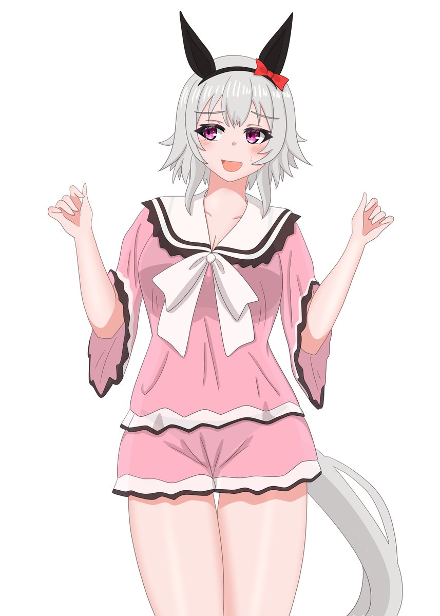 Kagari_N4's tweet photo. カレン…昔のパジャマ着て… https://t.co/byAn2rJwEV