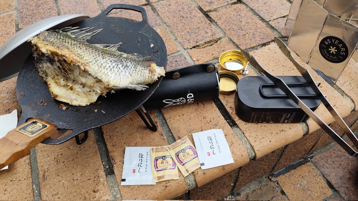 SuperCubCamping's tweet photo. #黒鯛 #チヌ #釣り 
ついにチヌ釣れました✨️
バイクでウキフカセ釣りをするイカれた人間です✨️
46cm✨️釣った魚の大きさ記録更新しました✨
その場でさばいて食べました✨️腹パンチヌならぬ腹パン人間になりました✨ https://t.co/MOJiRForQH
