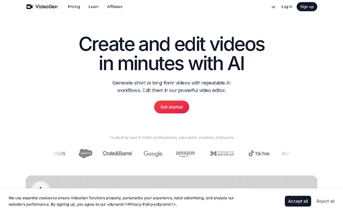 zplatformai's tweet photo. VideoGen affiliate program, pays 30% recurring commission.

https://t.co/gqys5TABys

#VideoGen #AffiliateMarketing #AItools https://t.co/LpUz8dj128