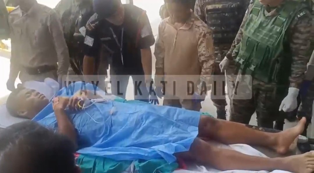 BaiteLulun's tweet photo. The 3 kuki_zo Leilon village boys injured from the attack of combine tangkhul nscn &amp; zuf militants were rush by meitei &amp; liangmai crowd at hospital to kill. separate administration UT for kuki_zo the only solution. #PMOIndia #Amitshah #rastrapatibhavan #supremecourt #digofIndia https://t.co/nKgVDjDV4r