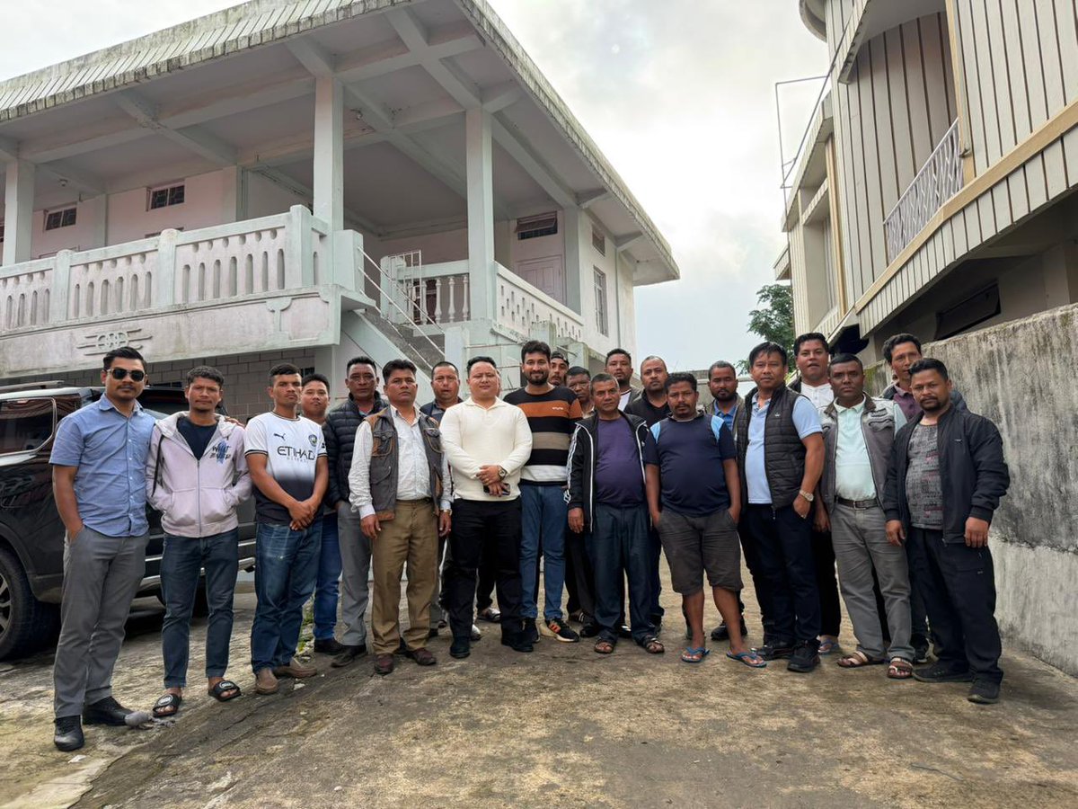 SamratJena's tweet photo. Today at West jaintia hills District Youth congress executive was conducted by DYC President Dakihaoo ji https://t.co/H6iWB2za2D
