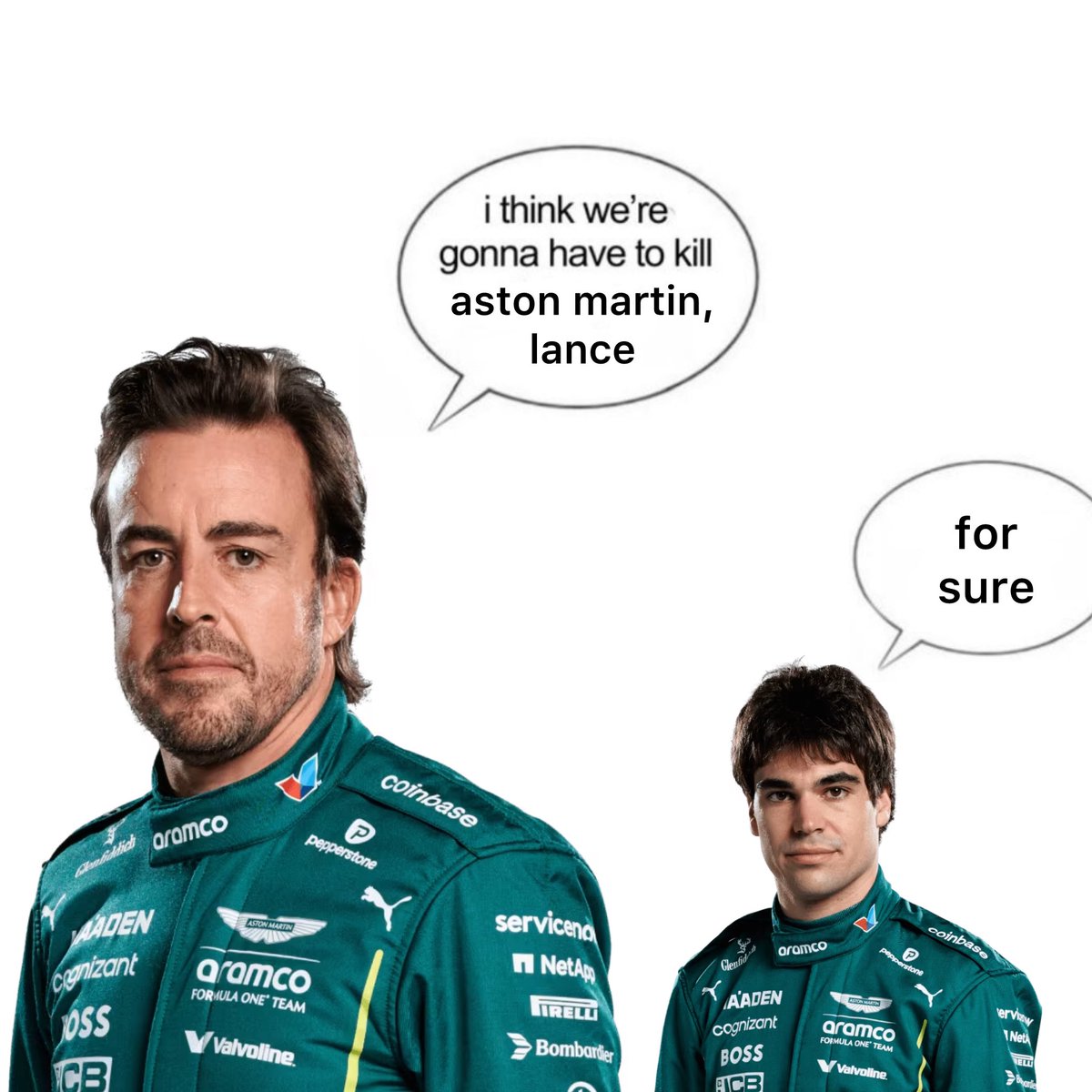 fischigans's tweet photo. @itsnotsainz55 First time? 🤝 https://t.co/Kcz0FVHs9F
