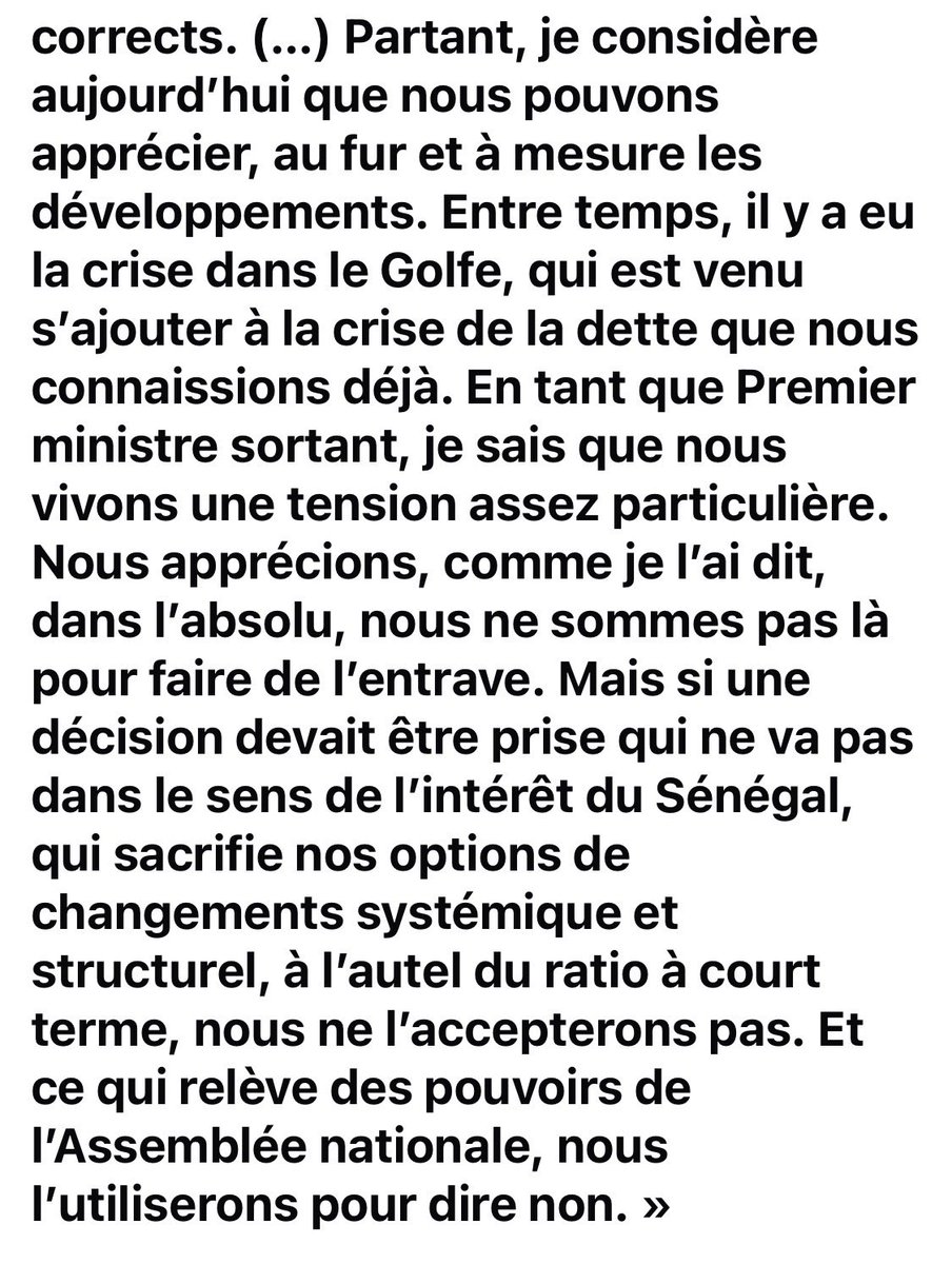 autruicomoi's tweet photo. Sur la question de la Dette, l’annulation de la Dette odieuse… les échanges entre Sonko et Lise Léa Westerhoff ont été très intéressants. Du point de vue journalistique, les relances ont fait la différence https://t.co/2hXfhoErRY