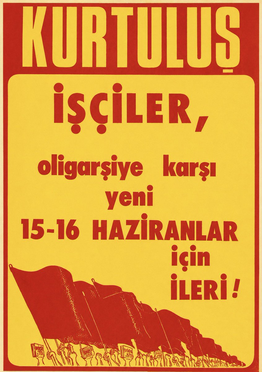 arsivkurtulus1's tweet photo. İşçiler, oligarşiye karşı yeni 15-16 Haziranlar için ileri!