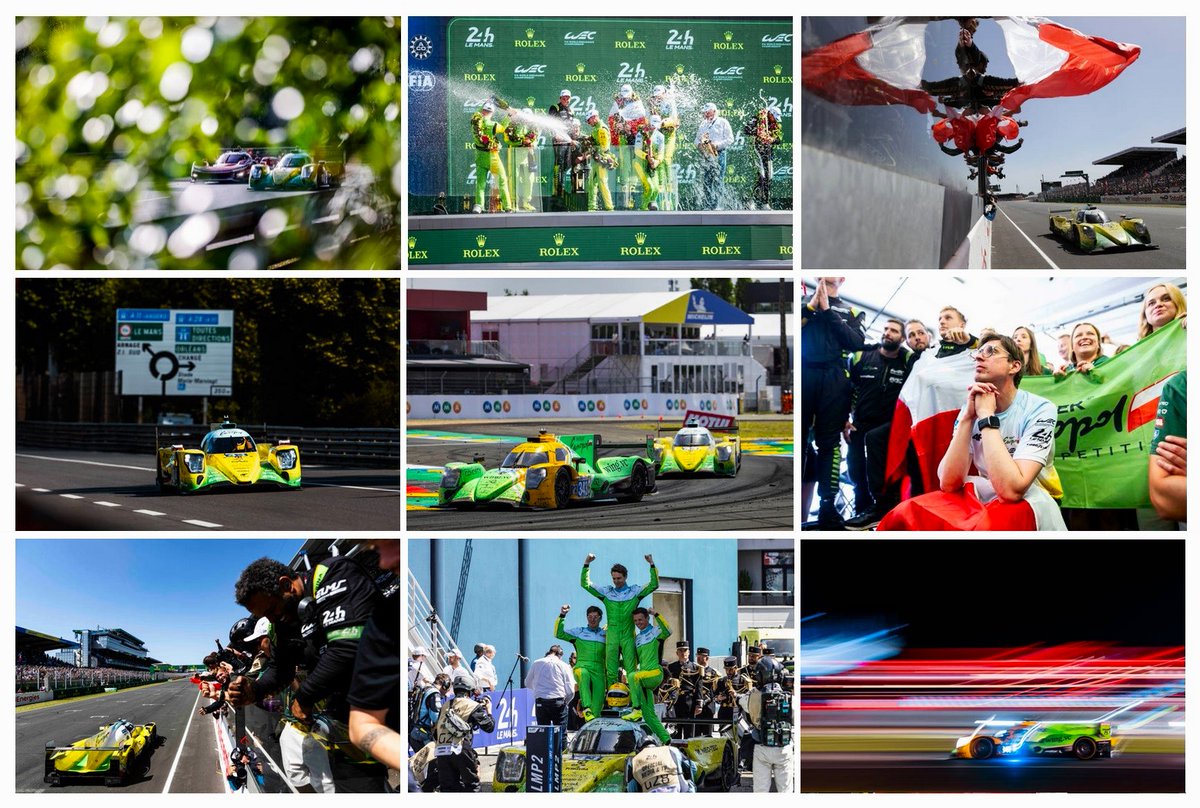 KibiceKubicy's tweet photo. ABSOLUTE DOMINATORS... 🇫🇷#LeMans24
Merci Inter Europol Competition!
🇵🇱@IE_Competition #InterEuropolCompetition #IEC🟡🟢#TurboBakers #InterEuropol #Oreca #Teneg #Emplo #Marina #AVLRacetech #99Rent
#43 🇫🇷T.Dillman 🇵🇱K.Śmiechowski 🇬🇧N.Yelloly
#343🇨🇭N.Muller 🇺🇸B.Garg 🇫🇷R. de Gerus https://t.co/bdEcS70k5c