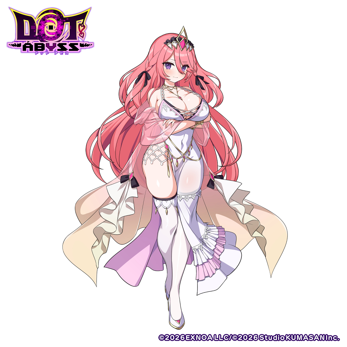 marronsium's tweet photo. 【仕事絵】「ドットアビス」にてラヴェリアを描かせていただきました。(スチルはラフまでの担当です)よろしくお願いいたします！
#ドットアビス https://t.co/bKf9d47BVI