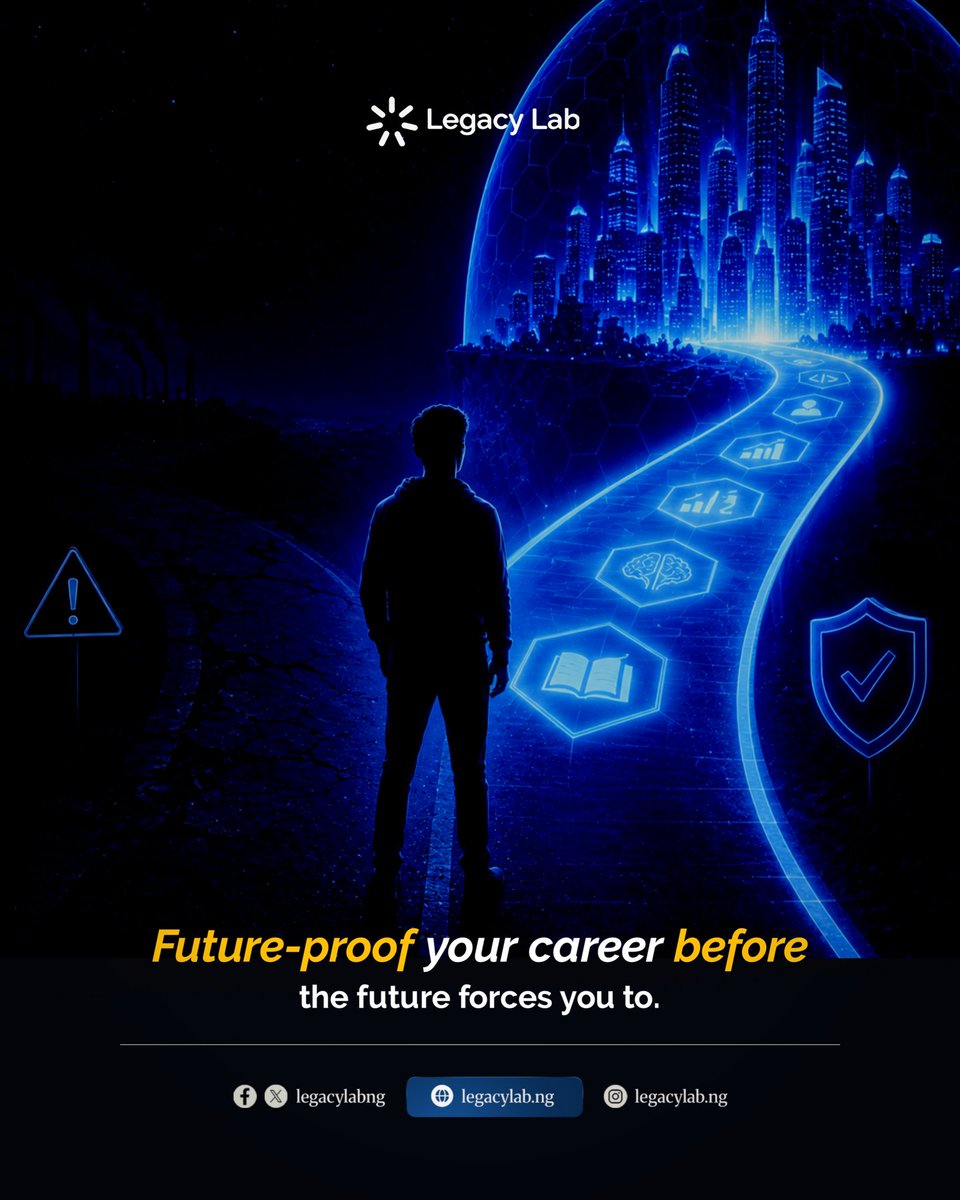 legacylabng's tweet photo. What skill are you learning today that your future self will thank you for?
Because staying relevant is no longer optional.
#MondayMotivation #DigitalSkills #TechGrowth #LegacyLab https://t.co/1A1kxdObpu