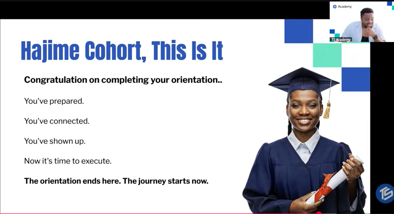 brownieblinks's tweet photo. Glad to announce that I'm part of the HajimeCohort @TechSphereAcad studying Cybersecurity and I officially begin tomorrow.
I'm excited and really looking forward to it. 
#30DaysOfTech
#LearningWithTS https://t.co/eU5bqc1957