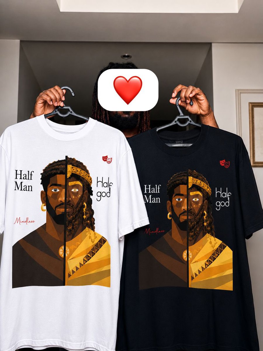 dtmindlessbeezy's tweet photo. MINDLESS is finally here.
Bold graphics. Meaningful designs. No ordinary tees.
Which one are you rocking first โ Black or White? ๐
Get any for 25k naira
#Mindless #StreetwearCulture #FashionDesign #GraphicTee https://t.co/QtocXNaOot