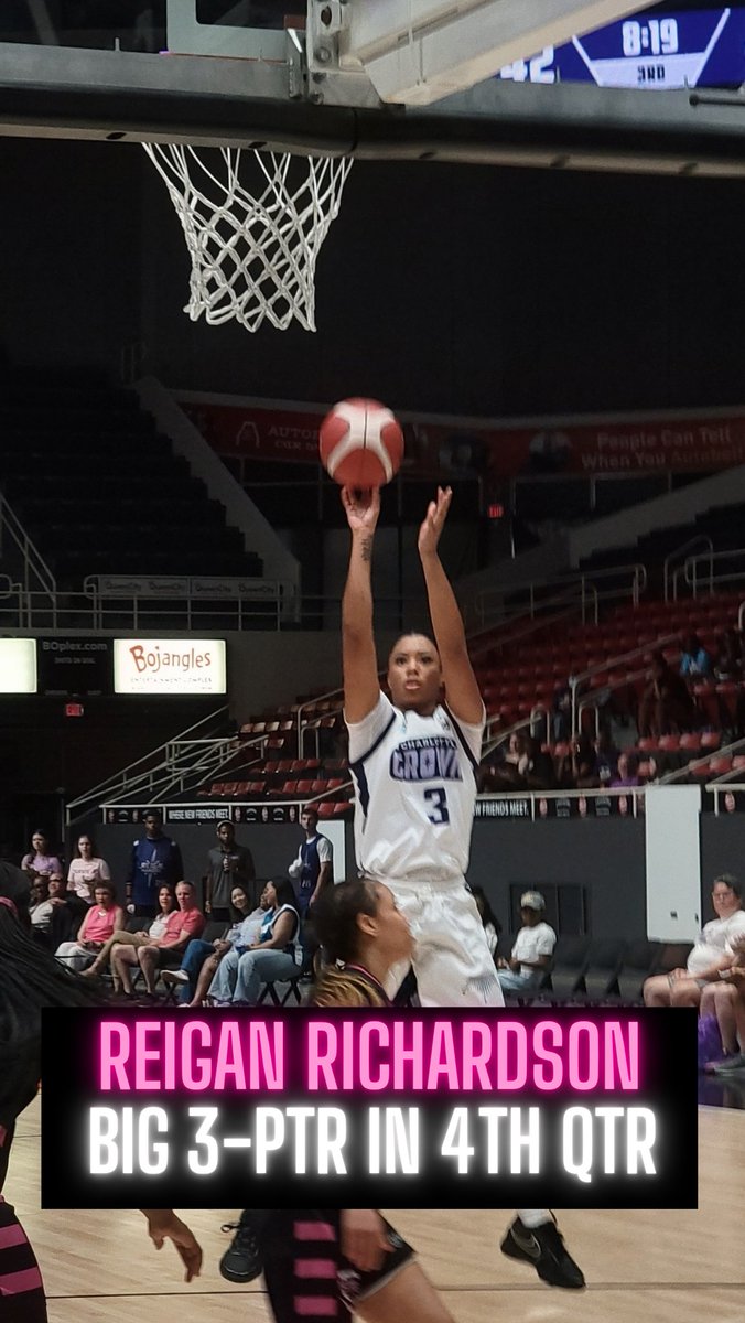 CghrMedia's tweet photo. ๐ #CGHRMedia
@upshotleague
FINAL
@cltcrownupshot - 78
VS
@savsteelupshot - 74
Guard - Reigan Richardson - Knocks down a 3-Ptr to extend the lead to 4-points
#Clutch Bucket to give the Crown a 2-Game Win Streak.
#CarolinaGirlsHoopsReport
#DaFuture #TheCarolinas https://t.co/V8rErIhjvY