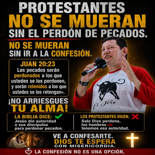 SanBasilio_'s tweet photo. No sean tontos y no se dejen engañar por sus falsos pastores autonombrados.
Si supieran los falsos pastores protestantes que antes de morir llaman a un Sacerdote Católico para hacer lo que a ustedes les mienten que no tienen que hacer. https://t.co/pS8339roHl