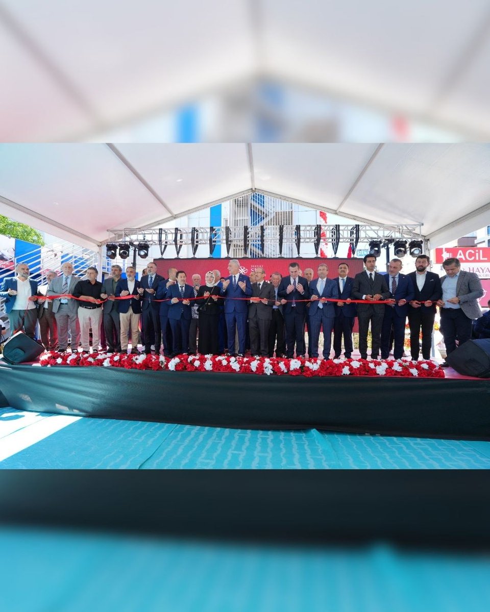 MHPpendik_'s tweet photo. İlçe Başkanımız Sn. Muharrem Kır ve İlçe Yöneticilerimiz, Ticaret Bakanımız Sayın Ömer Bolat, AK Parti Yerel Yönetimler Başkan Yardımcısı Recep Altepe, Cumhur ittifakı Pendik Belediye Başkanımız Ahmet cin, Kaymakamımız Mehmet Yıldız, AK Parti Pendik İlçe Başkanımız Özer Sarıkaya ve Hayat Hastanesi Yönetim Kurulu Başkanı Uzm. Dr. Ahmet Özkul’un iştirak ettiği, 'Hayat Şifa Hastanesi 30. Yıl Kuruluş Yıl Dönümü ve Yeni Birimlerin Açılış Töreni'ne katılım sağladılar.