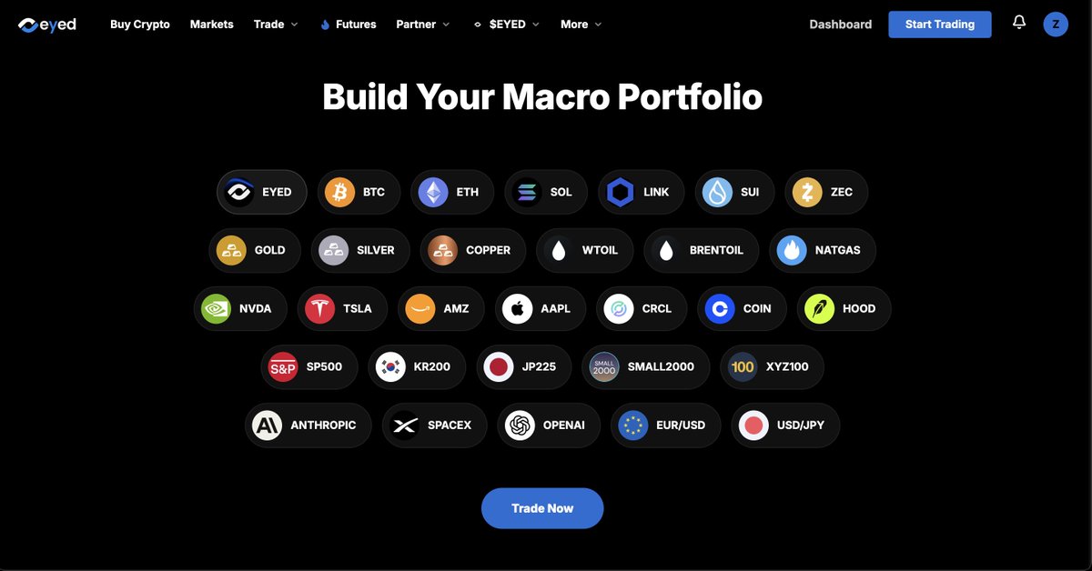santoseyed's tweet photo. Gm Visionaries, 

Consistent execution as always. 

→ EYED V2 closer than the timeline shows 
→ Prediction markets loading as the 7 asset class 
→ Last window for VIP1 lifetime status (closes at V2) 
→ @aceversehub approaching launch
→ First https://t.co/nJpGjLvHDy allocation
→ And many more upgrades coming to the terminal.

The Total Market Terminal keeps evolving.
Position accordingly. 👁️
https://t.co/InCZyObBui