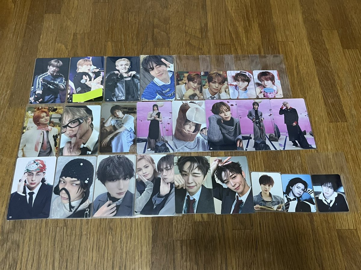 mromln's tweet photo. INIトレカ買取交換　日プ新世界トレカ

譲)画像
求)買取(金額ご提示ください)　
　　master peace 尾崎112,119,120
　　新世界飯塚ネームプレート,
　　制服アクスタ,チェキ

#日プ新世界交換　#INI交換 #INI譲 #INI買取 https://t.co/uOSnoMDH0v