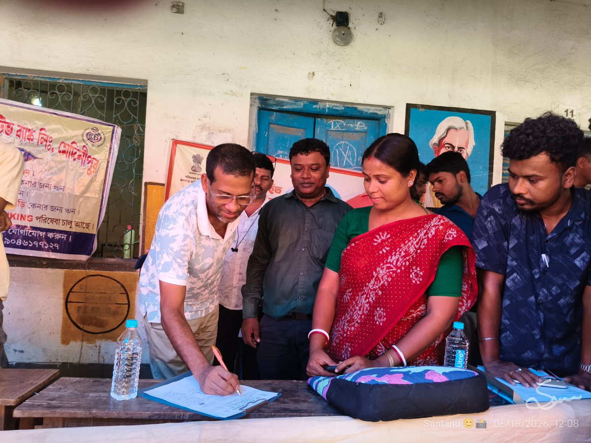DpmuPaschi32917's tweet photo. An awareness and outreach Jan Kalyan Shibir Camp focused on citizen welfare and the objectives of Jal Jeevan Mission. The programme promotes access to safe drinking water, public services.
Dist-Paschim Medinipur
#HarGharJal #MoJSDDWS #JalJeevanMission #JanaKalyanShibir https://t.co/fNg6F5WjTM