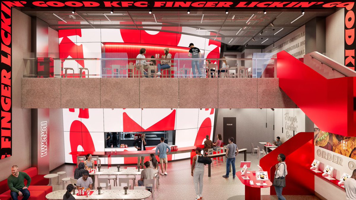 creativeboom's tweet photo. Breaking news: JKR evolves KFC's entire identity around the bucket – welcome to the 'Bucketverse' 👀 https://t.co/c0MCQA2m5k https://t.co/hcpTtBr9DM