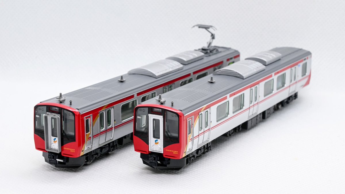 Y_Nscale1's tweet photo. ウソ電(フリーランス車両)
SR1系0番台
　S001・S002編成

報告が遅くなりましたが…
存在しないSR1系が完成しました❗️
#ウソ電 #SR1系 https://t.co/AXNwd6he7c