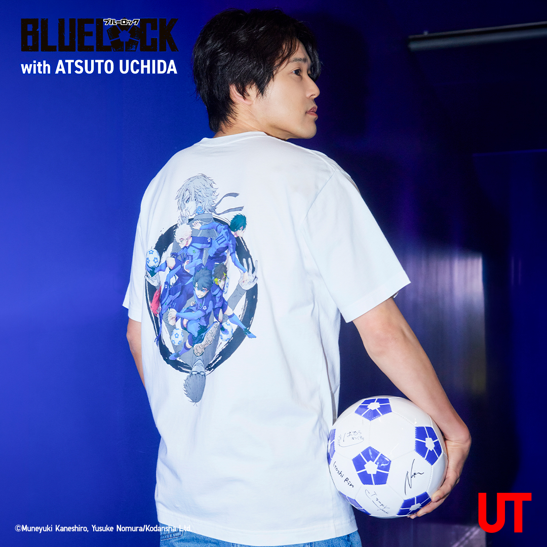 UniqloThailand's tweet photo. ⚽️ 🔥 ปลุกอีโก้อิสต์ในตัวคุณกับ BLUE LOCK UT
สะเทือนสนามฟุตบอล! #ขังดวลแข้ง มังงะสุดฮิตยอดขายกว่า 50 ล้านเล่ม สู่เสื้อยืด UT ครั้งแรก
ช้อปเลย! https://t.co/Vvu2Muf4s2
#UniqloThailand #UniqloUT #WITHUT #UT #BLUELOCK https://t.co/GrXbvgSjqG