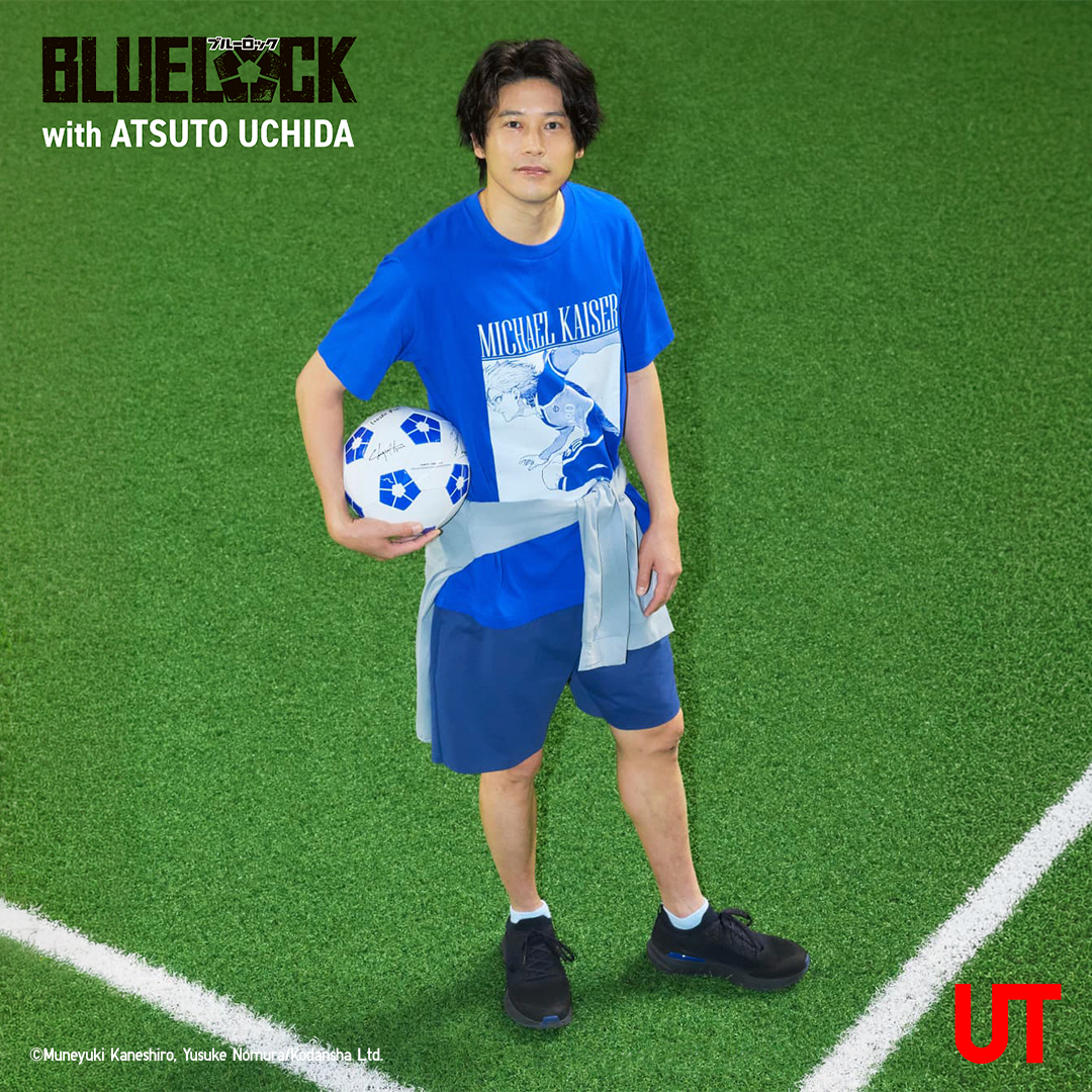 UniqloThailand's tweet photo. ⚽️ 🔥 ปลุกอีโก้อิสต์ในตัวคุณกับ BLUE LOCK UT
สะเทือนสนามฟุตบอล! #ขังดวลแข้ง มังงะสุดฮิตยอดขายกว่า 50 ล้านเล่ม สู่เสื้อยืด UT ครั้งแรก
ช้อปเลย! https://t.co/Vvu2Muf4s2
#UniqloThailand #UniqloUT #WITHUT #UT #BLUELOCK https://t.co/GrXbvgSjqG