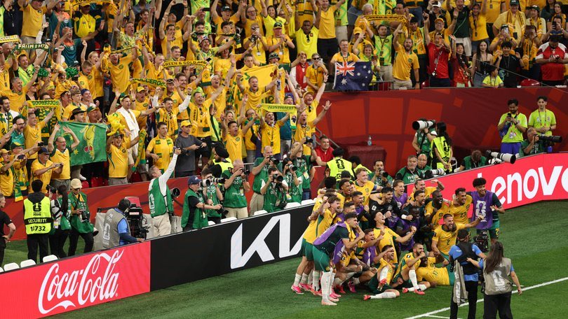 sebth's tweet photo. France is the only European nation to have defeated Australia at a World Cup in the past decade.

The Socceroos have beaten Turkey (2026) &amp; Denmark (2022) in that time, also drawing the Danes (2018).

Six straight World Cups.

Perennially written off globally.
Maybe not anymore. https://t.co/OSGWpOqtBp