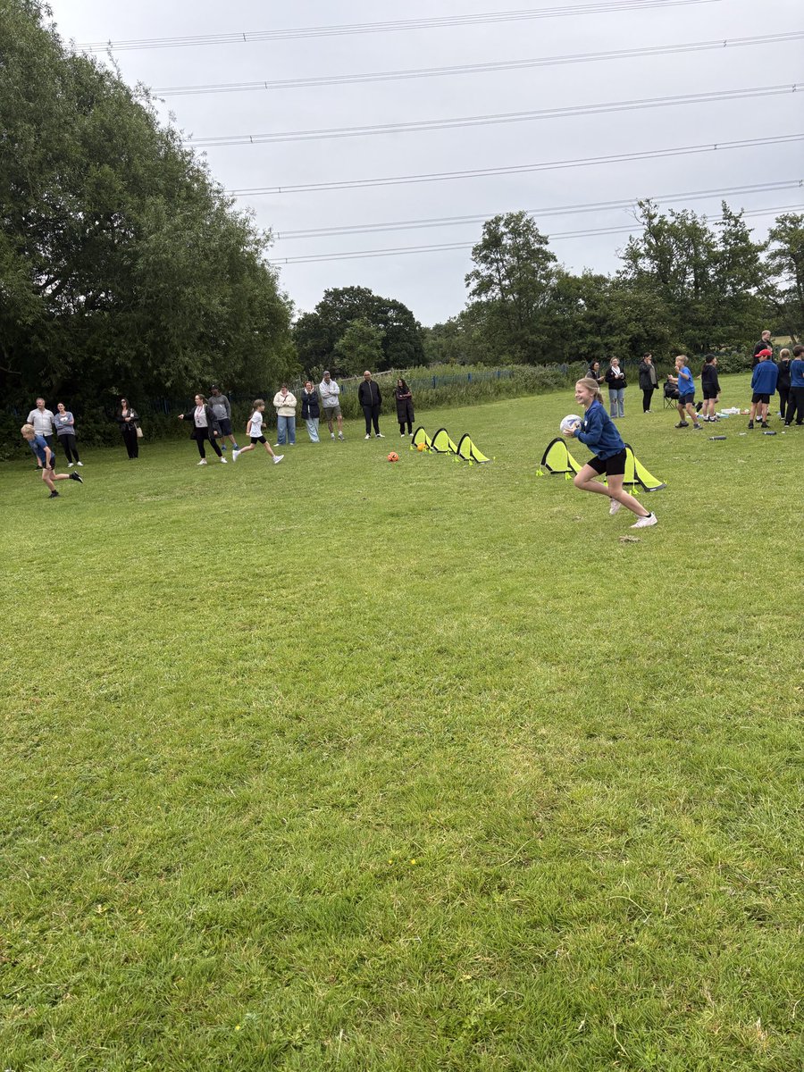 latimerprimary's tweet photo. What a great KS2 Sports Day this morning. Thank you to all the parents that came to support and to all the children who have made us very proud. #activelatimer #Sportday2026 https://t.co/ebYTIl5Mke